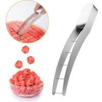 OEM Cortador De Sand&iacute;a De Acero Inoxidable - Rebanador De Sand&iacute;a - Cortador De Fruta - Cuchillo Para Trinchar - Cortador De Mel&oacute;n - Cubiertos Para Mel&oacute;n -