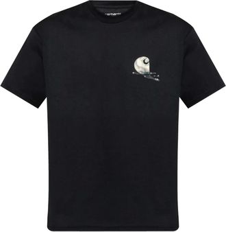 Carhartt Work in Progress S/S Jake Garcia martini-print organic cotton T-shirt - men - Cotton - S - Black
