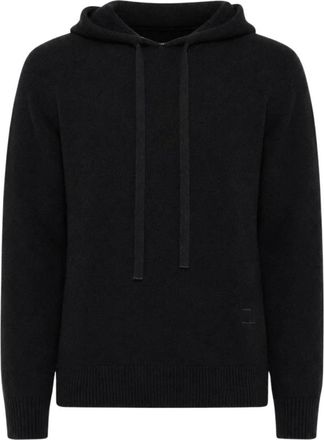 Laneus Hoodie Cashmere - Heren - Cashmere truien - Zwart - L - Truien & Vesten