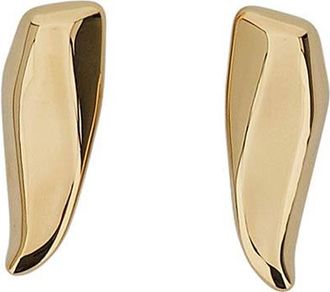 Bottega Veneta Golden Stud Earrings
