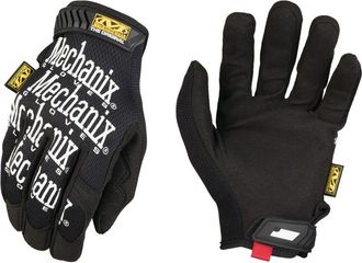 Bigbuy Guantes De Trabajo Mechanix Original Negro Talla M Cuero Sint&eacute;tico
