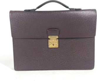 Louis Vuitton Pre-owned Handbags, male, Red, Size: ONE SIZE Pre-owned Leather louis-vuitton-bags