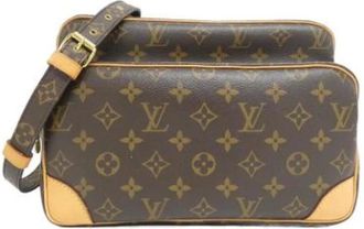Louis Vuitton Pre-owned Cross Body Bags, female, Brown, Size: ONE SIZE Pre-owned Canvas louis-vuitton-bags