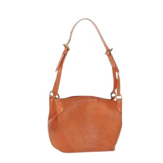 Louis Vuitton Pre-owned Shoulder Bags, female, Orange, Size: ONE SIZE Pre-owned Leather Shoulder Bag