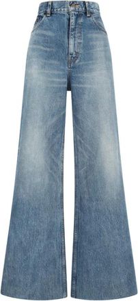 Celine Flare Jeans 001 - Dames - Loose Fit Jeans - Blauw - W29 - Katoen - Jeans