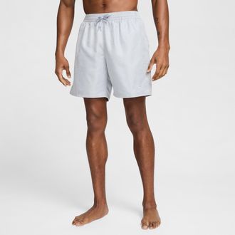 Nike Mens Swim Breaker 7 Fully Lined Volley Shorts in Grey | NESSF507-054