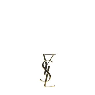 Saint Laurent Accessoires, Dames, Geel, ONE Size, Solid Cassandre Single Earring
