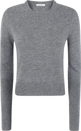 By Malene Birger Hannah Ronde Hals Trui - Dames - Ronde hals truien - Grijs - L - Wol - Truien & Vesten