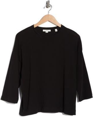 Vince Boxy Bracelet Sleeve Top in Black at Nordstrom Rack, Size X-Small