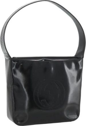 Gucci Pre-owned Vintage Schoudertas - Dames - Vintage Schoudertas - Zwart - ONE Size - Leer - Vintage