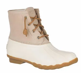 Sperry Top-Sider Womens Saltwater Puff Boot In Ivory