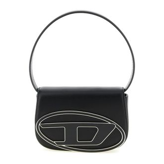 Diesel Borsa a spalla Oval D - - Bags - Donna - Nero - ONE SIZE