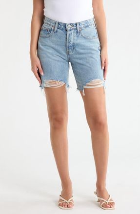 Lucky Brand Baggy Denim Bermuda Shorts in Come Up Wash at Nordstrom Rack, Size 29