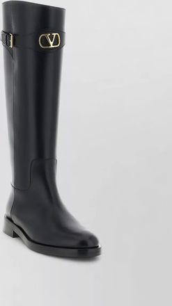 Valentino Garavani leather boots
