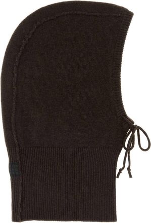 Maison Margiela Dark Brown Wool Blend Balaclava