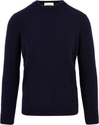 FILIPPO DE LAURENTIIS Gc 3Ml Cs 7Rg 890 Sweaters - Heren - Ronde hals truien - Blauw - 2XL - Truien & Vesten
