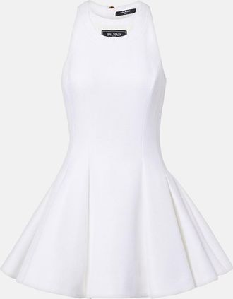 Balmain Halterneck minidress