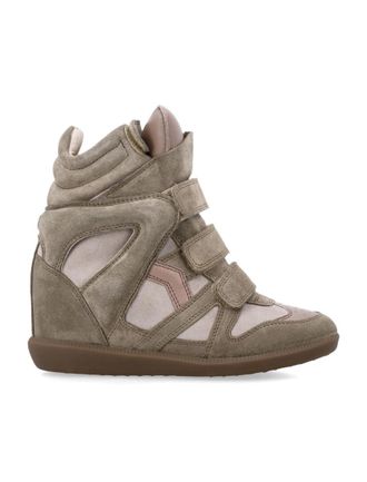 Isabel Marant Taupe High-top Sneakers