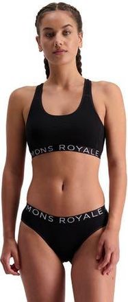 Mons Royale Sierra Sports Bra - Womens in Black Ii at Nordstrom, Size X-Large