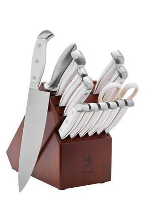 J.A. Henckels International Statement 15-Piece Knife Block Set in White at Nordstrom Rack