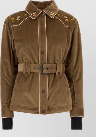 Moncler corduroy down jacket