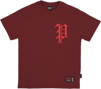 PROPAGANDA T-Shirts, male, Red, Size: M Short Sleeve Tee with Logo Print