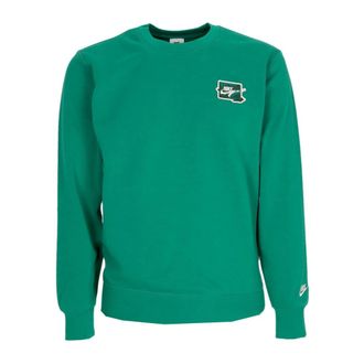 Nike Sweatshirts, male, Green, XS, Lightweight Crewneck Sweatshirt