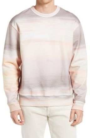 AG - Adriano Goldschmied Arc Sweatshirt in Sunset Dream Multicolor at Nordstrom, Size Xx-Large