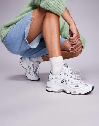New Balance M1000 - Sneakers unisex bianche-Bianco