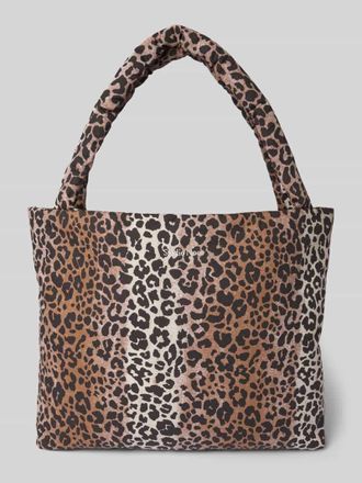 Studio Noos Handtasche mit Label-Stitching Modell Hazel in Hazel, Gr&ouml;&szlig;e 1