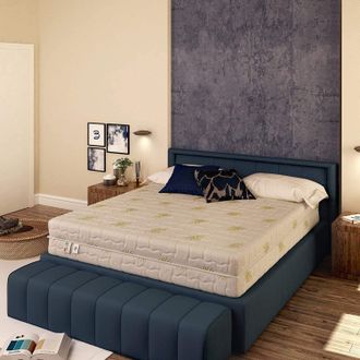 Baldiflex Baldiflex - Materasso Memory Dream Super Matrimoniale Con Rivestimento In Aloe Vera, Memory 7 Cm, Misura 160x190 Cm