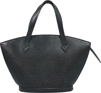 Louis Vuitton Saint Jacques Epi Leather Black Leather Handbag (Pre-Owned)