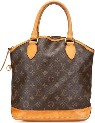 Louis Vuitton Pre-owned Handbags, female, Brown, Size: ONE SIZE Pre-owned Lockme Neo Alma Monogram Satchel