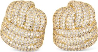 Self Portrait Orecchini con nodo - Oro