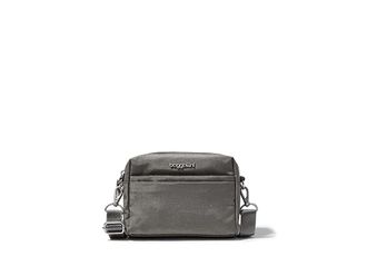 Baggallini 2-in-1 Convertible Belt Bag Bags Sterling Shimmer