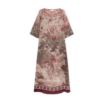 Pierre-Louis Mascia Dames, Jurken, Veelkleurig, Maat: S Zijde