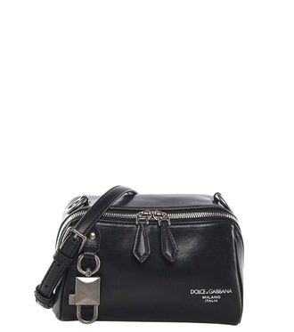 Dolce & Gabbana Black Lock tempesta Mini Crossbody Bag