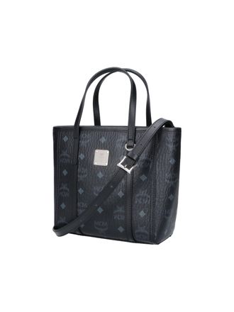 MCM Womens Bags Black Polyurethane