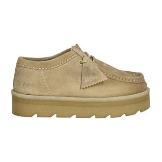 Clarks Dames, Schoenen, Beige, Maat: 38 EU Leer