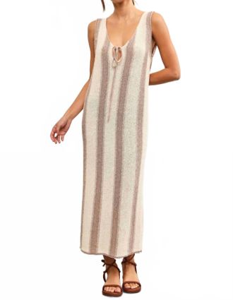 Mustard Seed Ezra Midi Dress In Multicolor
