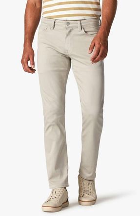 34 Heritage Charisma CoolMax Relaxed Straight Leg Twill Pants in Mushroom Coolmax at Nordstrom, Size 33 X 32