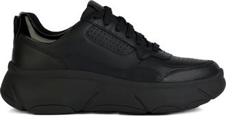 Geox Sneakers met plateauzool - Zwart