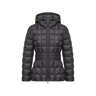 Moncler Black Quilted Hood Jacket