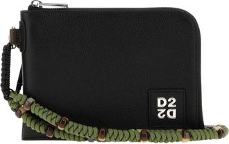 Dsquared2 Pouch - Heren - Tassen - Zwart - ONE Size - Tassen