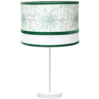 Fabrilamp L&aacute;mpara Sobremesa Grand. Caledonia 1xe27 Blanco/verde 30d