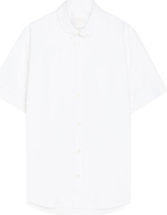 A.P.C. Jack Logo-embroidered Cotton Shirt - White - XL