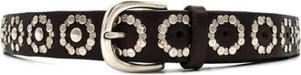 Orciani stud-embellished belt - men - Leather - 105 - Black