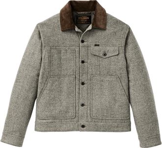 Filson Spokane Insulated Short Cruiser Jacket - - Jackets - Uomo - Grigio - L