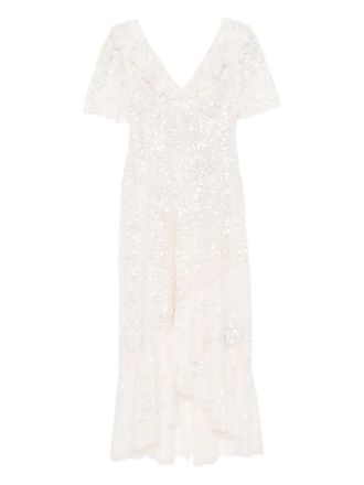 Needle & Thread Anais gown - Neutrals