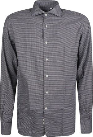 Orian Long Sleeve Regular Washed Shirt - Heren - Zakelijke Overhemden - Blauw - M - Overhemden